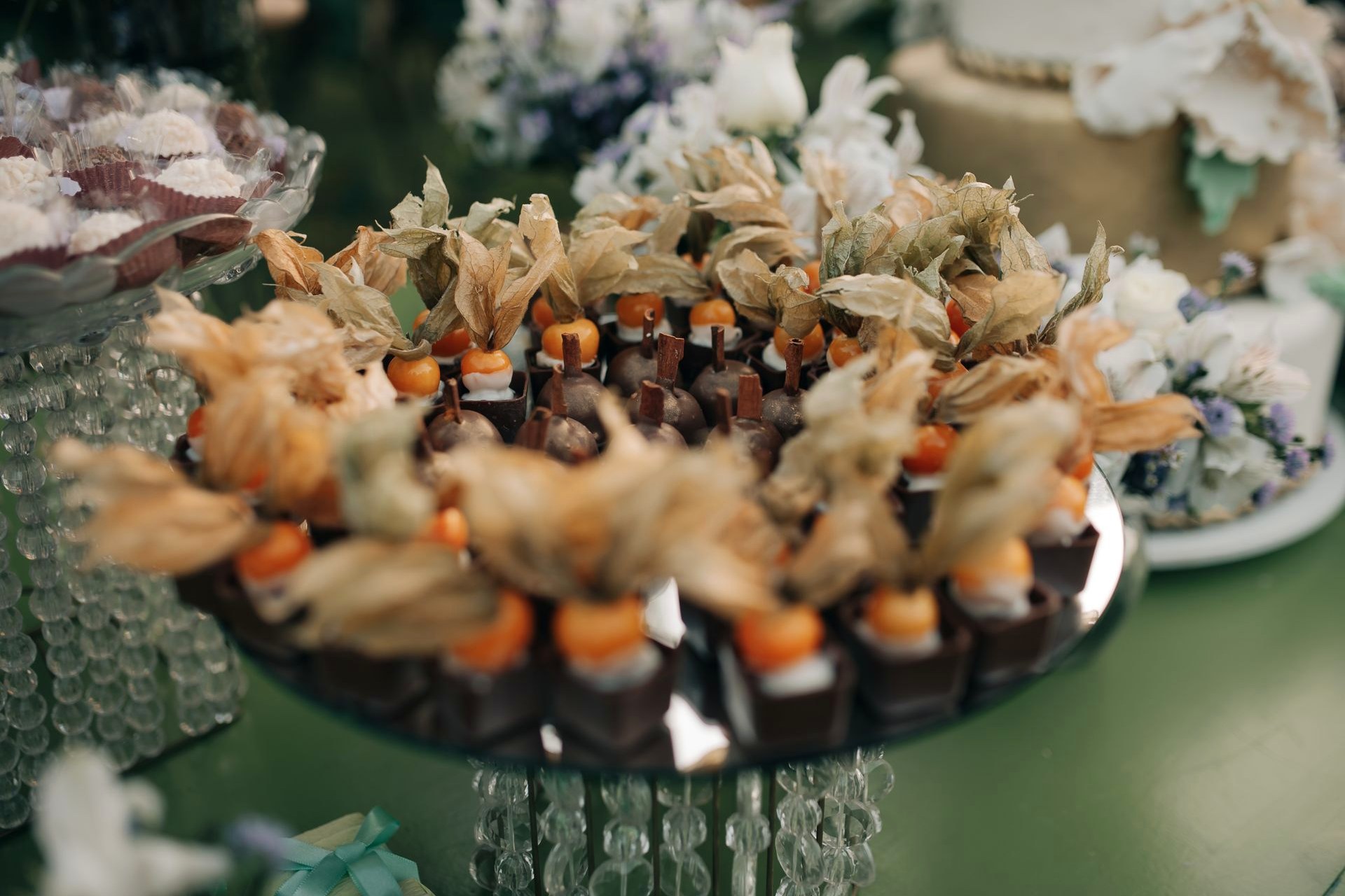 Events & Catering Canapes plated for a celebration